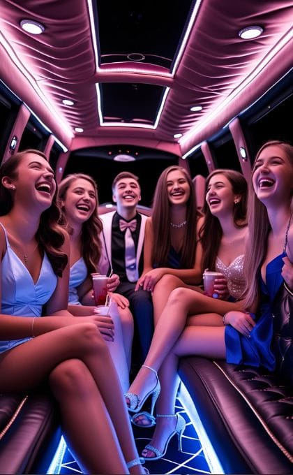special-features-homecoming-limo Special features of our homecoming limo service, including mood lighting, sound systems, and refreshments for a memorable ride.