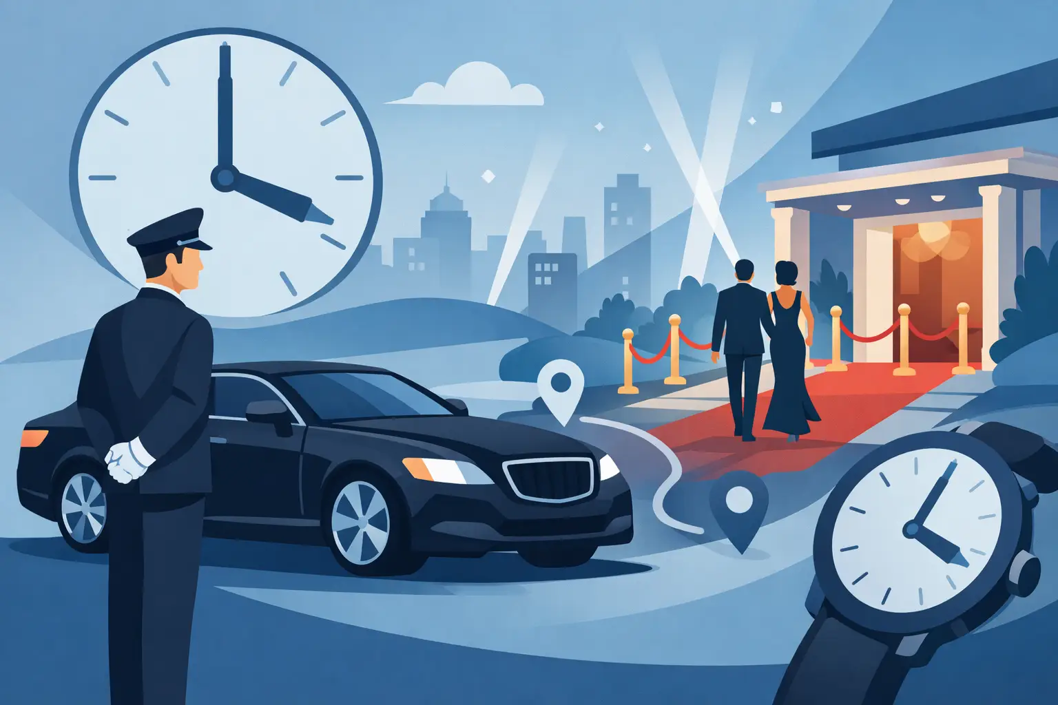 Hourly Chauffeur Service For Events That Runs On Time