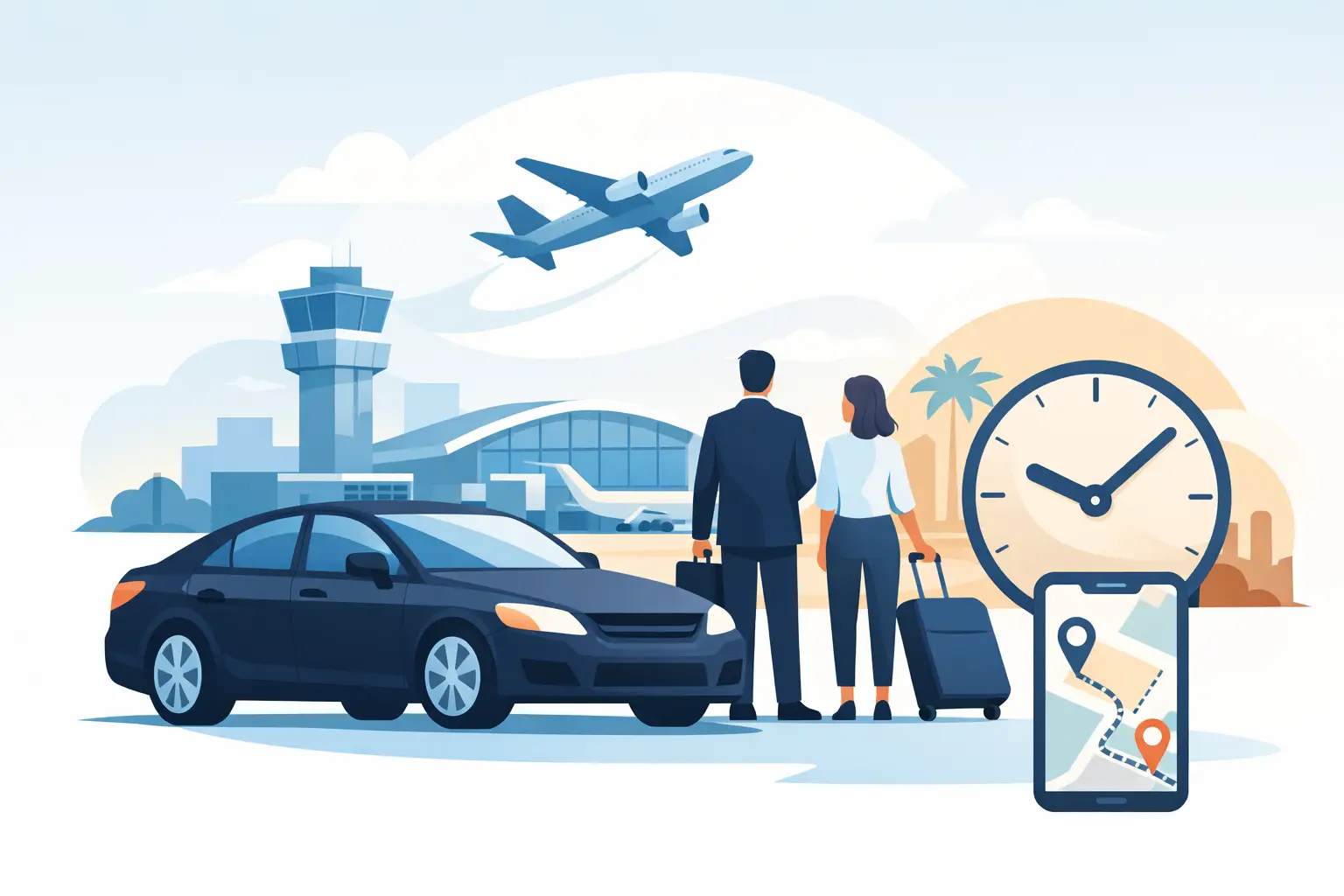 Flat Rate Airport Transportation You Can Plan Around
