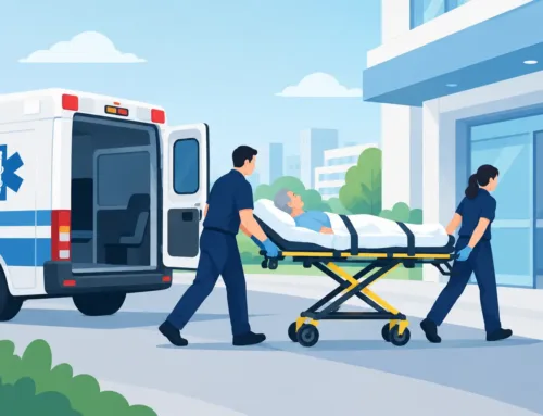 When Should Medical Transport Depart for Care?